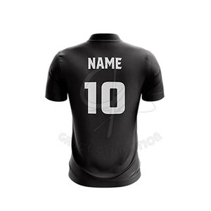 เสื้อทีมคริกเก็ตแขนสั้นของผู้ชายเสื้อกางเกงโพลีเอสเตอร์100% สำหรับกำหนดโลโก้ใหม่ - Product Image 3