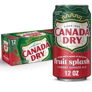 Acheter Canada Dry Cranberry Ginger Ale 12 floz/Canada Dry Caffeine Free Blackberry Ginger Ale Soda Pop 12 floz - Product Image 2