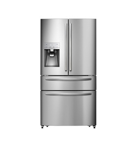 Refrigeradores Eléctricos Resistentes a las Huellas Dactilares de 17.2 Pies Cúbicos, de Profundidad Reducida, 32 Pulgadas de Ancho, con Congelador Inferior, Ideales para Autocaravanas, Hogares y Hoteles - Product Image 3