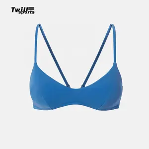 Traje de Baño Bikini de Dos Piezas para Mujer, Sexy, de Algodón/Fibra de Bambú, Secado Rápido, Transpirable, Ecológico, Moderno, para Adolescentes - Product Image 4
