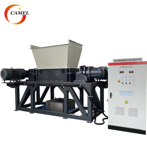Wood/plastic/<strong>rubber</strong>/metal/Carton/Textile <strong>Shredding</strong> Machine Multi-functional Double Shaft Shredder - Product Image 4