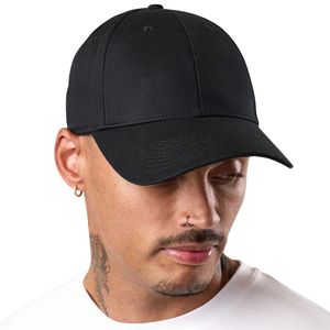Gorro de Béisbol Clásico Ajustable Negro, Diseño Ligero, Perfecto para Entrenamiento en el Gimnasio, Uso Diario e Informal - Product Image 6