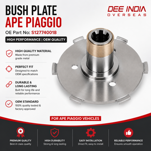 Placa de Embrague para Transmisión Ape Piaggio Bush Plate S127740018, Pieza de Repuesto Automotriz de Calidad OEM - Product Image 3
