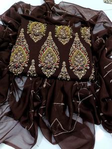 2022 été luxe Kat Dana costume indien pakistanais vente chaude Salwar Kameez pour des occasions spéciales - Product Image 4