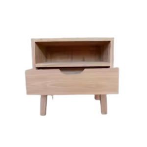 CHEVET 1 TIROIR BOIS DE TECK MASSIF FABRIQUÉ EN INDONÉSIE - Product Image 2