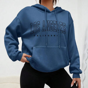 100% coton vente en gros sweats à capuche pour femme pull à épaules tombantes de haute qualité personnaliser sweats à capuche imprimés par sublimation - Product Image 2