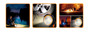 Esposizione di 12 unità. Mini proiettore LED da 3W con base e magnete (F-Bright 2423321) - Product Image 2