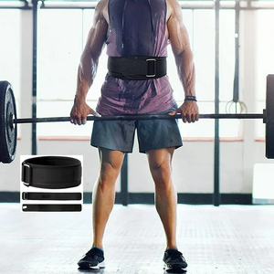 Cinturón de levantamiento de pesas Premium de Pakistán Aleación de cuero genuino autoblocante para hebilla Casual para Fitness funcional serio - Product Image 6