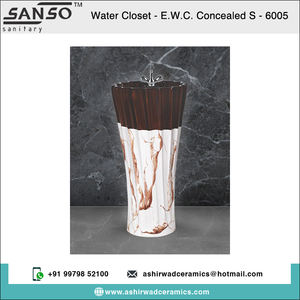 Lavabo monobloc de qualité supérieure Lavabo à main en céramique de qualité supérieure de qualité supérieure disponible à un excellent prix - Product Image 2