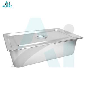 Bandeja de instrumentos cubierta de acero inoxidable autoclavable ALMAC para instrumentos quirúrgicos y dentales - Product Image 1