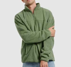 Sweat-shirt à fermeture éclair vintage pour homme, veste zippée à manches longues, pull d'entraînement athlétique décontracté, vêtements de sport en polaire XS pour l'hiver - Product Image 4