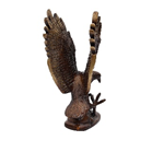 Figura de Águila Dorada de Latón, Construcción Sólida, Realista, Color y Tamaño Personalizados, Decoración de Escritorio, Escultura - Product Image 6