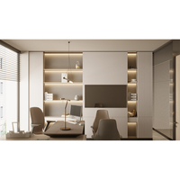 Lit en bois moderne de luxe européen avec matelas Mobilier complet d'hôtel pour villa et appartement Fourniture d'un vendeur turc