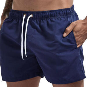 Gran oferta, pantalones cortos de playa de alta calidad a la moda para hombre, personalizables, de verano, transpirables, de Color sólido, satén, 100% de algodón - Product Image 3