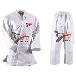 Professional High Quality 100% Cotton Judo <b>Karate</b> & Jiu Jitsu Uniform Custom Logo Martial Arts Wear - Product Image 1