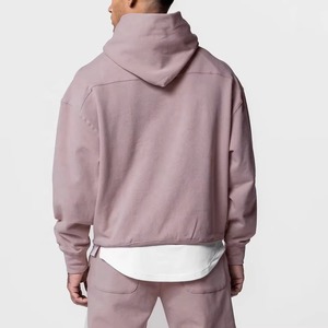 Sweat à capuche pour homme en molleton 100% coton, léger, respirant, séchage rapide, haute qualité, design personnalisé, motif uni, idéal pour l'hiver, prix abordable - Product Image 4