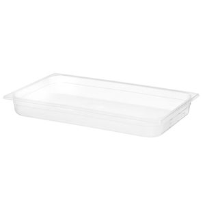 Contenitore Gastronorm 1/1 HENDI Trasparente per Conservazione Alimenti GN 1/1 9L 530x325x(H)65mm - Product Image 1