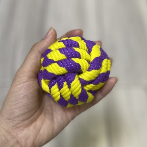 เชือกคอตตอนขนาดเล็ก,เชือกถักเป็นมิตรต่อสิ่งแวดล้อมของเล่นสำหรับฝึกสุนัขแมว - Product Image 3