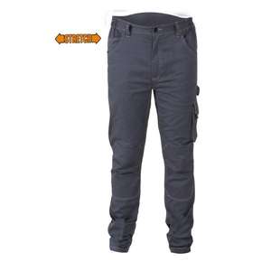 BETA Pantalón Trabajo Elástico Slim Fit Gris - Product Image 1
