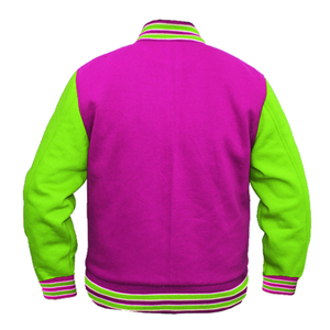 Chaqueta Varsity Unisex de Tela Premium con Cuerpo de Lana, Bordado Personalizado, Estilo Urbano, Bomber, Ropa al por Mayor OEM, Impermeable - Product Image 5