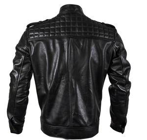 Chaqueta de cuero para hombre, material impermeable antiarrugas, superventas, chaqueta de diseños de tendencia superior para hombre con calidad superior - Product Image 3