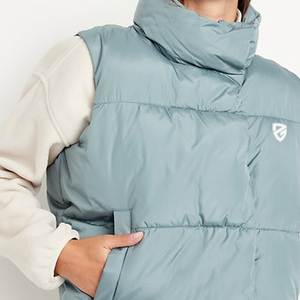 Vente en gros Nouveau gilet boutonné sans manches couleur unique respirant léger avec doublure en nylon imprimé Technics - Product Image 6