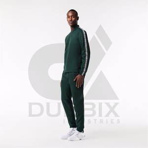 Ensemble de survêtement zippé à manches longues pour hommes pour la course à pied et le sport, survêtement nouveau style personnalisé de haute qualité pour hommes, vente en gros - Product Image 1