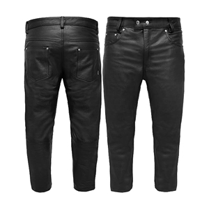 Pantalon de jogging personnalisé pour hommes 30 à 44 taille moyenne élastique style hip hop avec protection UV et 5 poches - Product Image 1