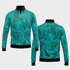 Personnalisé de haute qualité Performance Quarter Zip Sportswear Hommes Femmes Jeunes Sportswear Quick Dry Team Pullover - Product Image 2