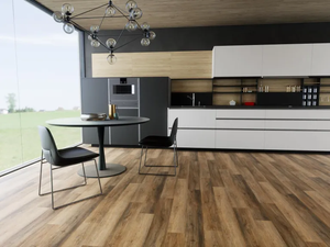 Plancher en vinyle de luxe imperméable Ecofloor de conception européenne avec rembourrage IXPE 4-8 mm PVC Click Lock Garantie à vie - Product Image 4