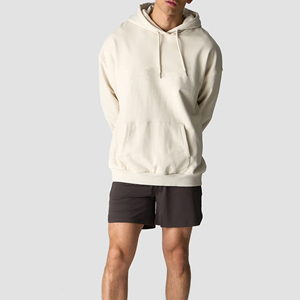 Nueva Llegada, Sudadera con Capucha Extra Grande de Invierno 100% Algodón, Sudadera con Capucha de Forro Polar para Hombre de Talla Grande, Sudadera con Capucha Transpirable y Ecológica - Product Image 3