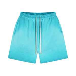 Shorts d'été en molleton français 100 % coton 260 g/m², écologiques, vente en gros, personnalisés, vintage, délavés à l'acide, unisexe, amples, pour hommes, haute qualité - Product Image 1