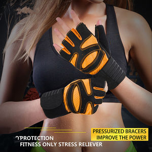 Gants d'haltérophilie ergonomiques sécurisés Gants d'haltérophilie respirants Sports de musculation en plein air Gants d'haltérophilie - Product Image 5