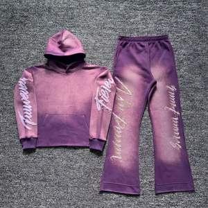 Chándales Deportivos Unisex al por Mayor, Lavados con Ácido, Transpirables, 100% Poliéster, Chándales de Entrenamiento, Logotipo Personalizado, Chándales Casuales para Hombre - Product Image 1