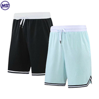 Shorts de basket-ball pour hommes de qualité supérieure 2022, respirants, 100% coton biologique, impression de logo personnalisée, taille plus, vente en gros