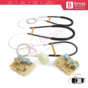 ชุดซ่อมมอเตอร์กระจกไฟฟ้าหน้าขวา รุ่น BWR5169 สำหรับ A4 S4 B8 8K 8KH 8K5 8K2 ปี 2008-2015 4/5 ประตู 8K0837462 - Product Image 5