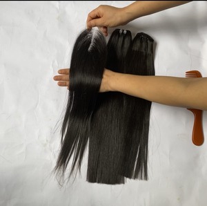 ผมต่อแบบเส้นผมมนุษย์คุณภาพสูงผมดิบเวียดนามสำหรับต่อแบบ HD ลูกไม้2x4, 2x6, 4x4, 5x5, 6x6