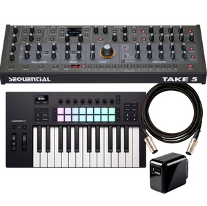 Sintetizador Polifónico de 5 Voces Take-5 de Escritorio, Nuevo y de Alta Calidad, Marca TopQuality, Controlador RIG, Venta Rápida - Product Image 1