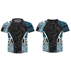 Maillot de rugby de haute qualité Design élégant et élégant Matériau respirant durable à séchage rapide Performance optimale pour les matchs de balle - Product Image 3