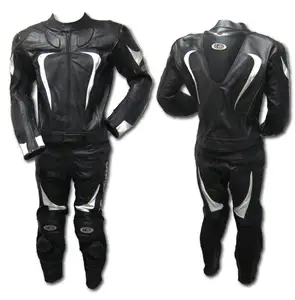Высококачественный кожаный мотоциклетный костюм из 2 предметов, высокопроизводительный Экипировка для мужчин, мотоциклистов, гоночных видов спорта