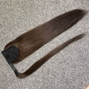 Vente en gros d'extensions de cheveux vierges 100% de haute qualité queue de cheval droite naturelle couleur claire cheveux bruts vietnamiens - Product Image 4