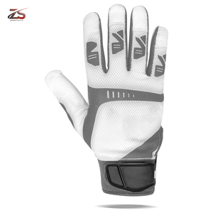 High Quality <b>Light</b> Weight Leather <b>Batting</b> Gloves Pakistan Wholesale Price Custom Logo Catcher Position Baseball Sports - Product Image 2