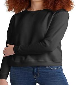 Venta al por mayor de alta calidad de las mujeres Sudadera de cuello redondo, Smart Fleece Pullover personalizado al por mayor de algodón de primera calidad sudadera de las mujeres - Product Image 4