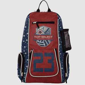 Sac à dos de football pour cheerleading personnalisé BP-2002, grande capacité, léger, sac de sport en polyester - Product Image 1