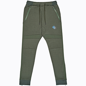 Wholesale Men's Casual Canvas Sweat Pants Mid-Waist Autumn Breathable Lightweight <b>Drawstring</b> Closure Straight <b>Trouser</b> Washed - Product Image 2