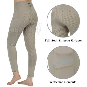 Pantalones de equitación con agarre de silicona para hombre y mujer, pantalones de equitación con tecnología antideslizante - Product Image 6