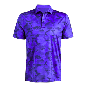 เสื้อโปโล OEM คุณภาพสูงสำหรับผู้ชาย ออกแบบเองได้ พิมพ์ลายโลโก้ด้วยความร้อน ผลิตจากโพลีเอสเตอร์/สแปนเด็กซ์ ขายส่ง - Product Image 4