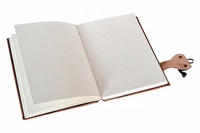 Cuaderno personalizado de piel auténtica, diario marrón oscuro antiguo con lápiz de madera, cuaderno de notas hecho a mano para planificadores diarios