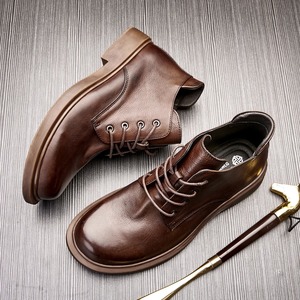 Chaussures de ville en cuir de porc de haute qualité avec revêtement imperméable et semelle intérieure souple pour hommes - Product Image 3