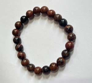 À la mode fait à la main Natura métal laiton 8mm Bracelet sept Chakra perles gemme avec lunette ensemble pour bijoux de mode avec cadeau d'anniversaire - Product Image 6